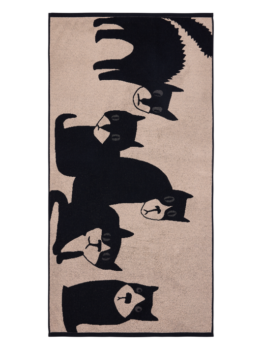 70554-1520-04-06; Finlayson Spot the Dog Kylpypyyhe Hiekka / 70x140 cm 