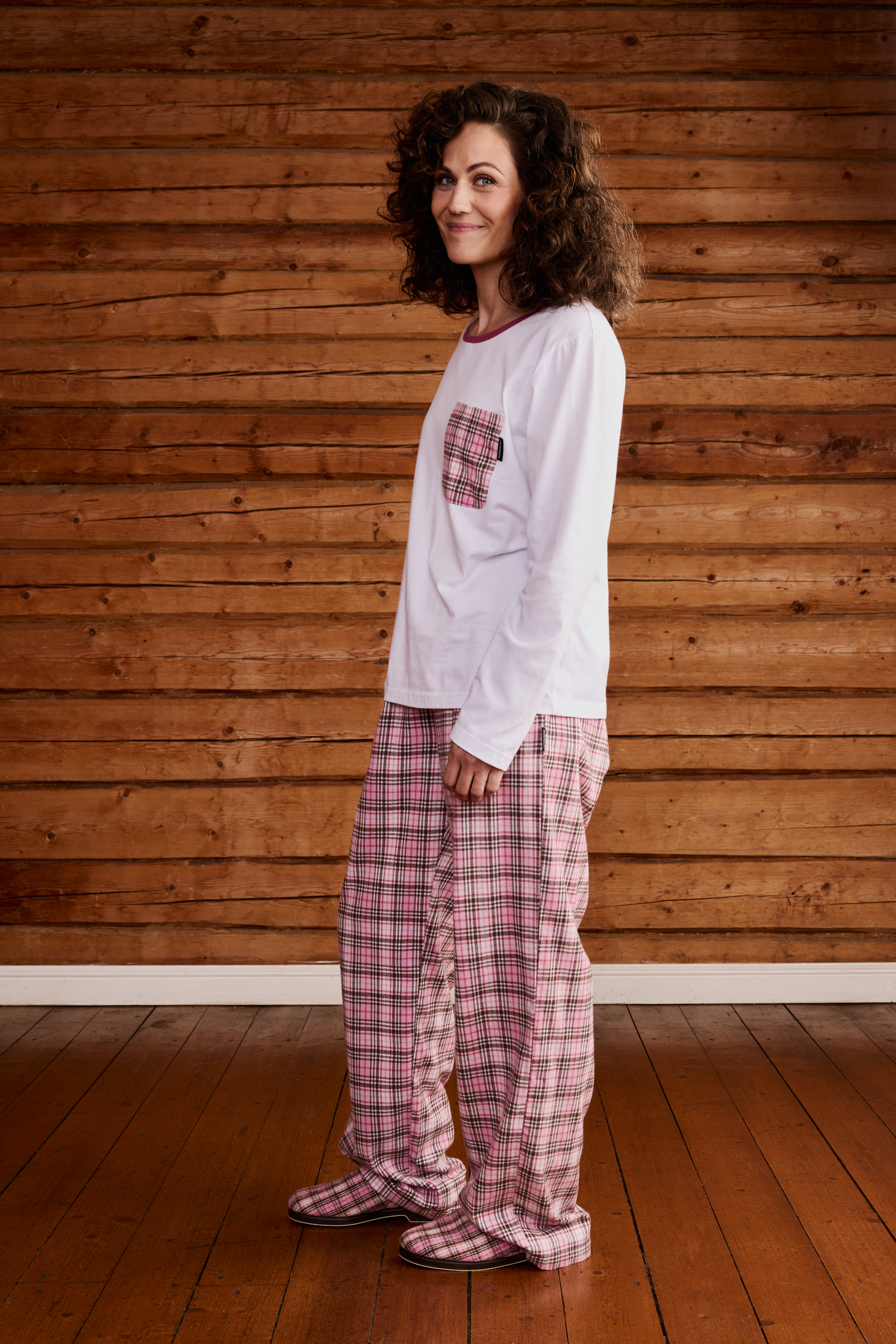 22719180001_2; Finlayson Aino Pyjama Vaaleanpunainen / S 