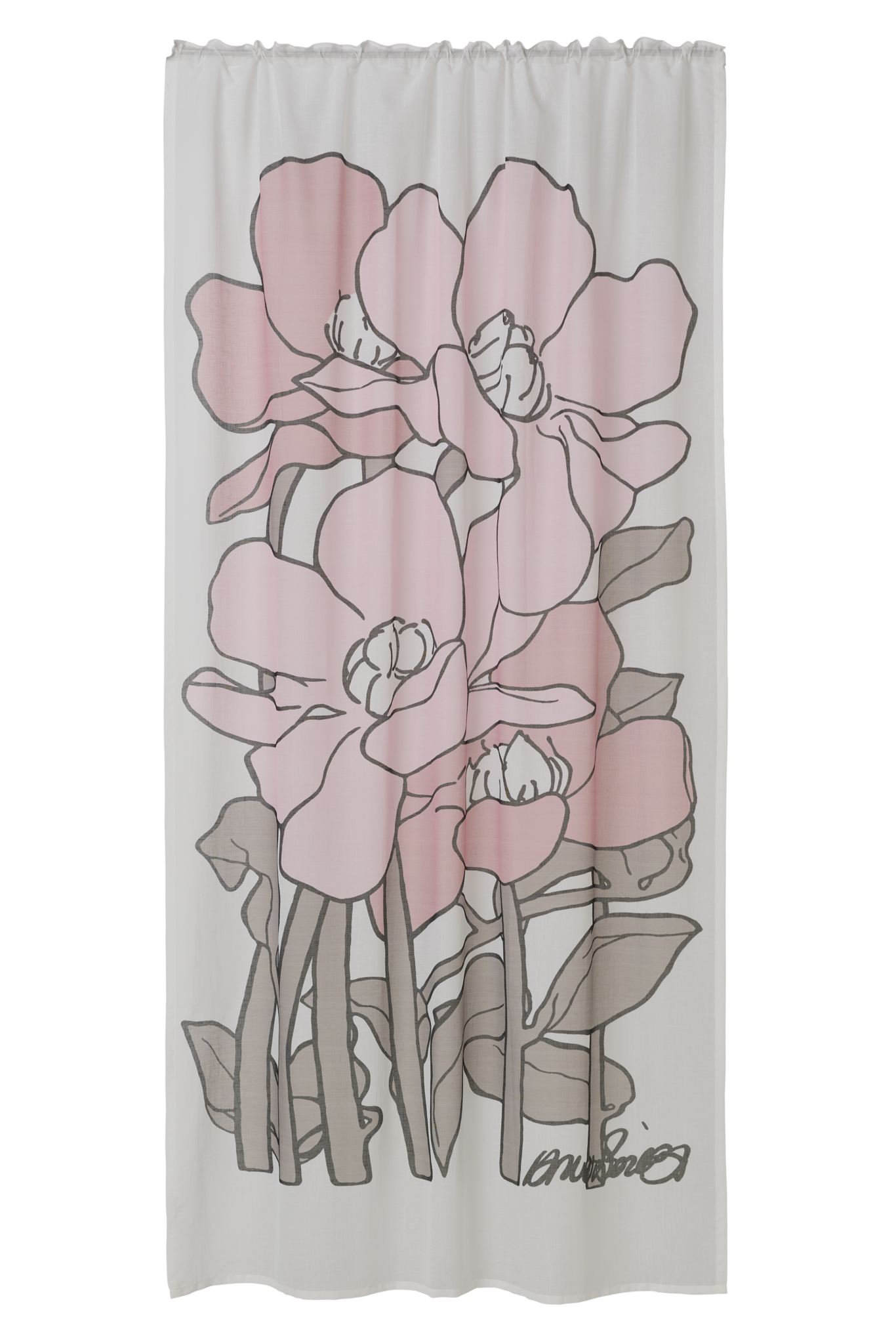 109015-4000; Finlayson Olivia Curtains Roosa / 140x250 cm 