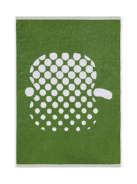 71063-1367-05-12; Finlayson Optinen omena Käsipyyhe Vihreä / 50x70 cm 
