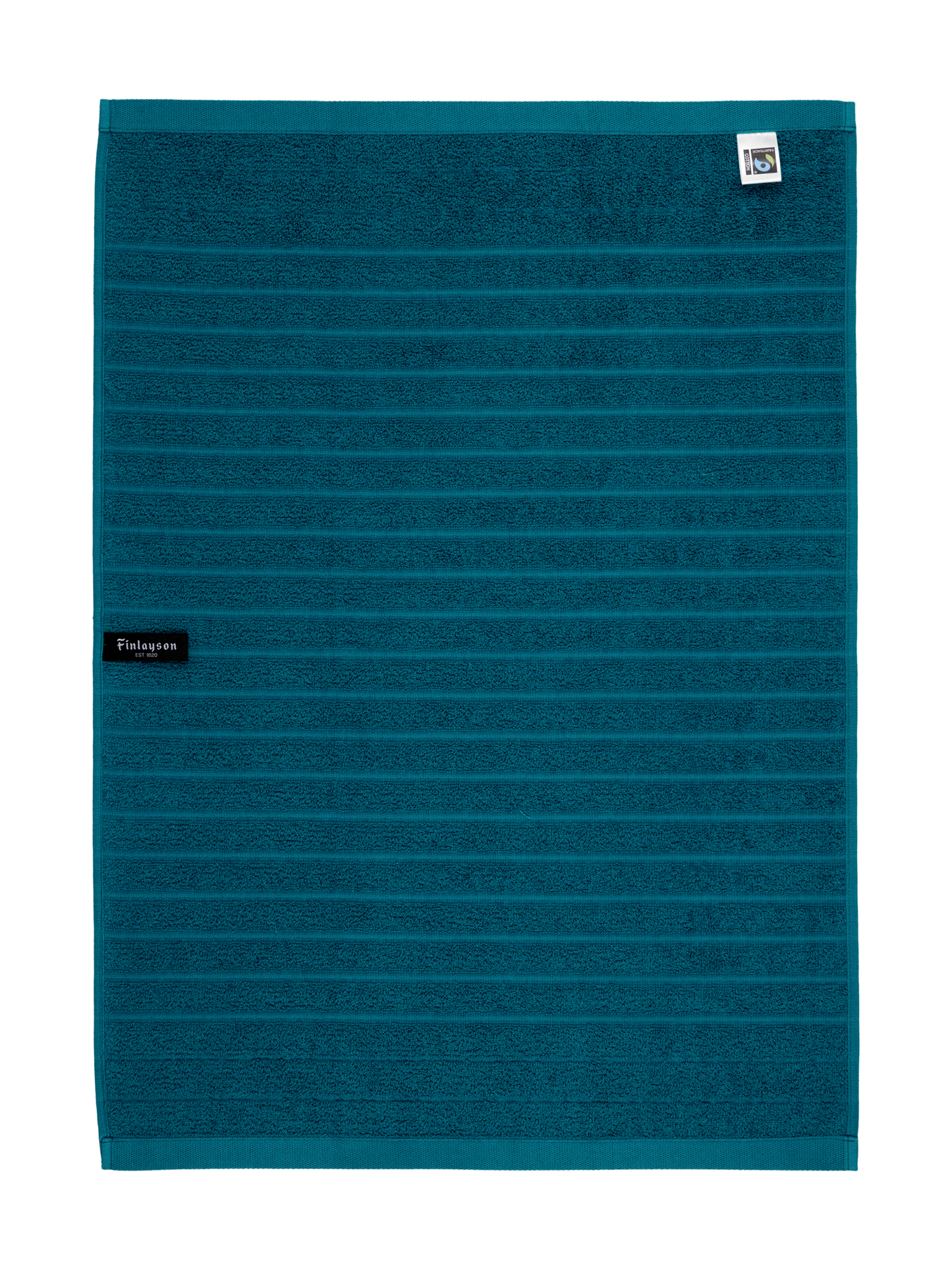 70012-0032-01-12_6; Finlayson Reilu Käsipyyhe Petroolinsininen / 50x70 cm 