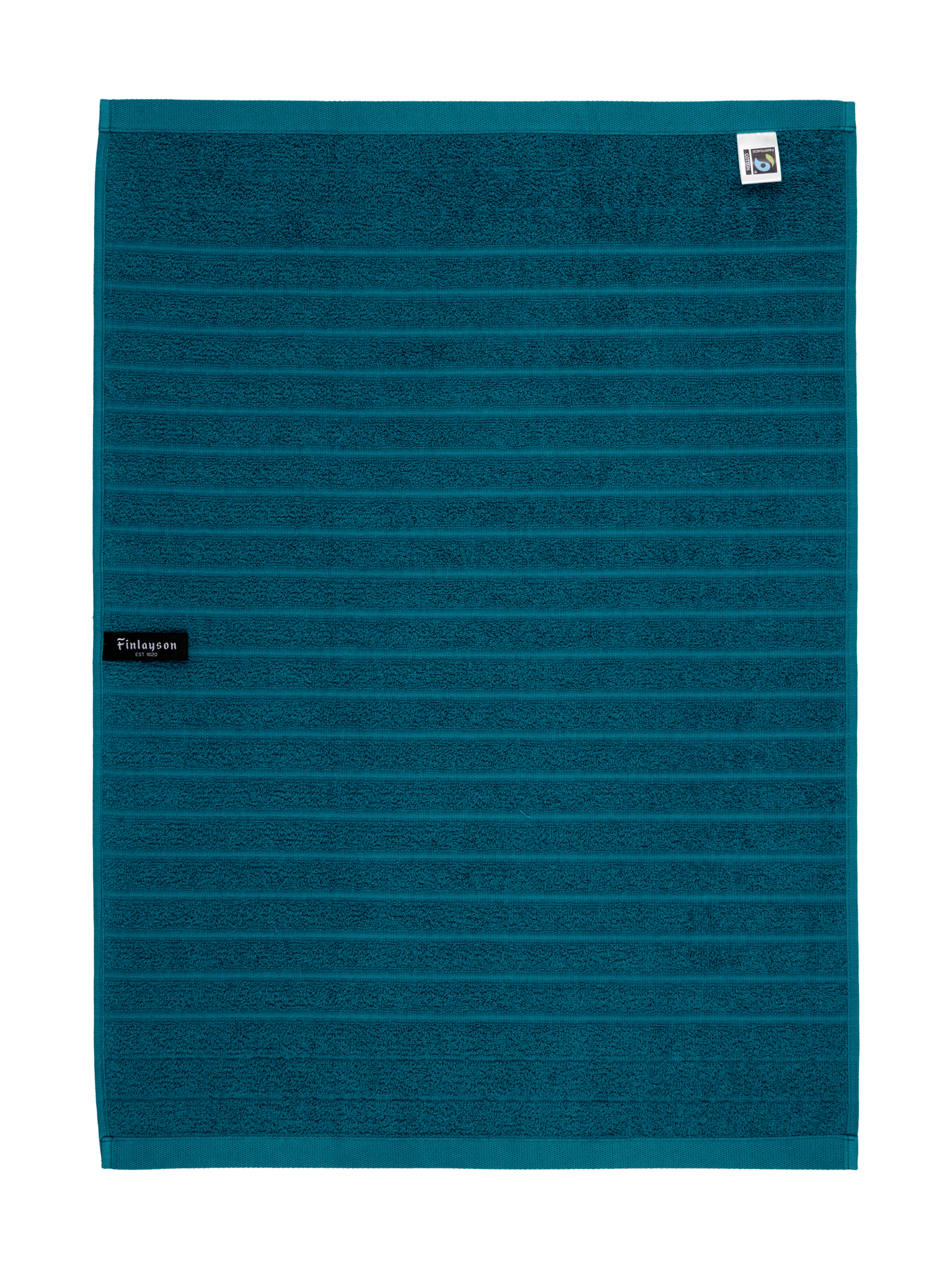 70012-0032-01-12_6; Finlayson Reilu Käsipyyhe Petroolinsininen / 50x70 cm 