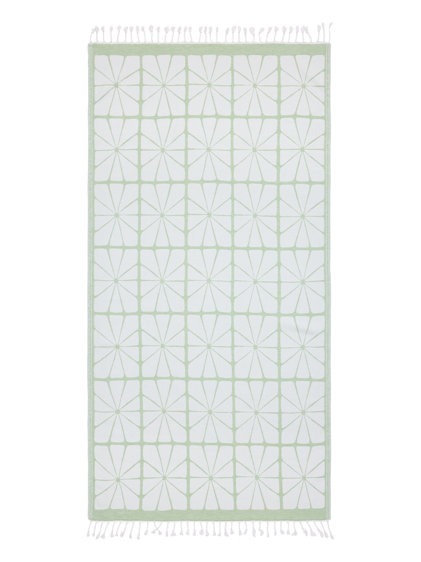 70187-4048-02-06_5; Finlayson Aurinko Hamam-kylpypyyhe Vihreä / 90x170 cm 
