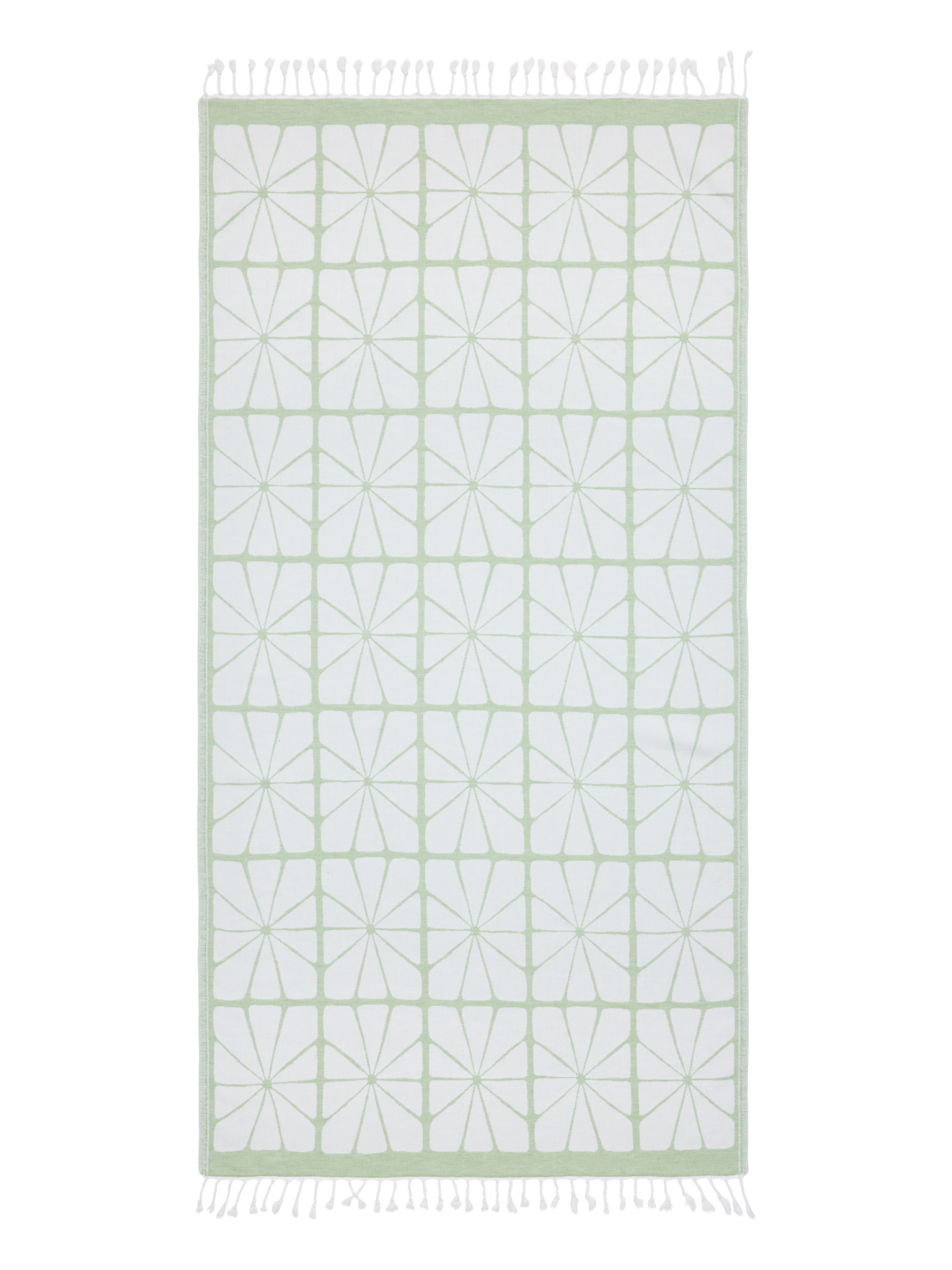 70187-4048-02-06_5; Finlayson Aurinko Hamam-kylpypyyhe Vihreä / 90x170 cm 
