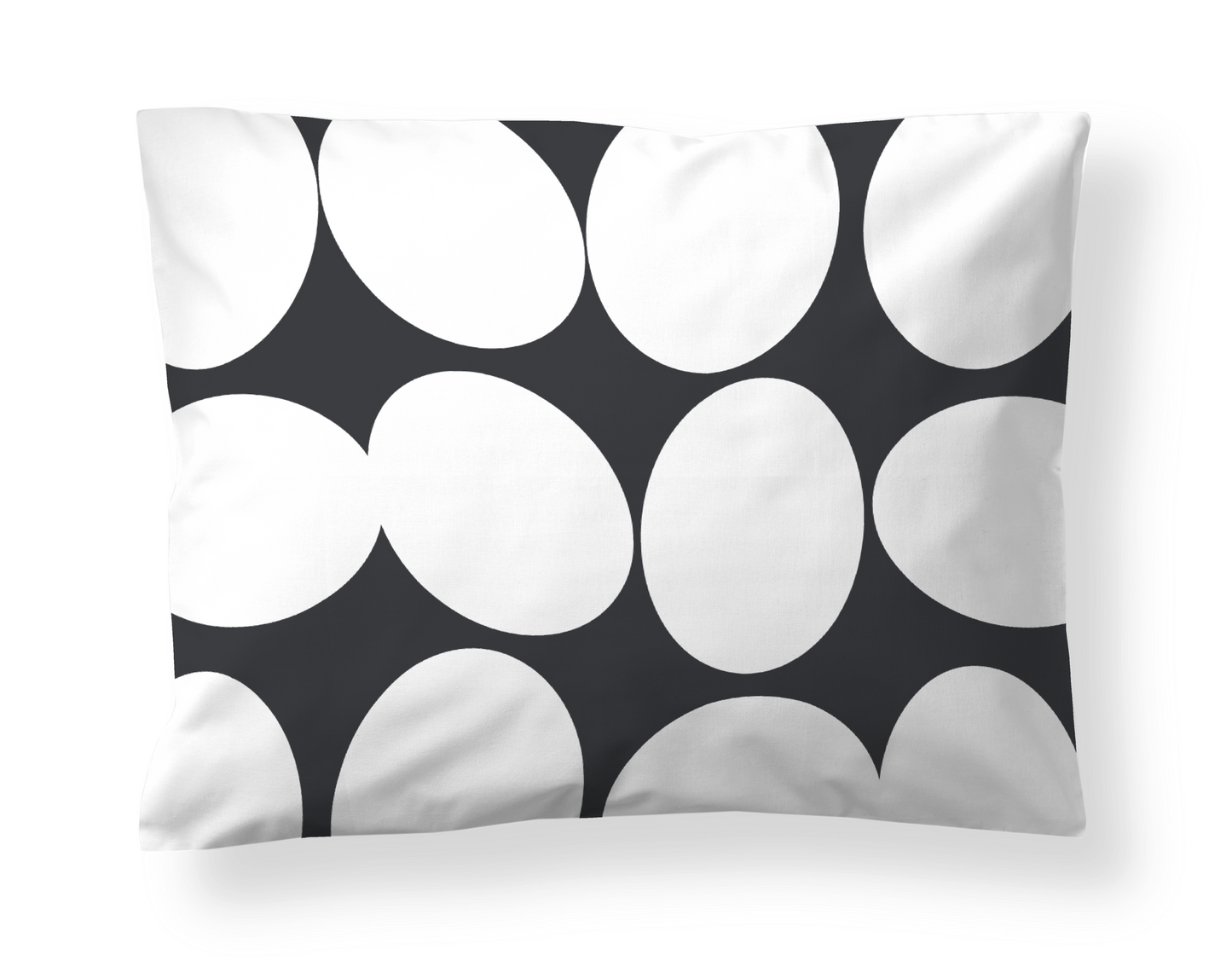 60136-4511-04-10; Finlayson Pop Tyynyliina Musta / 50x60 cm 