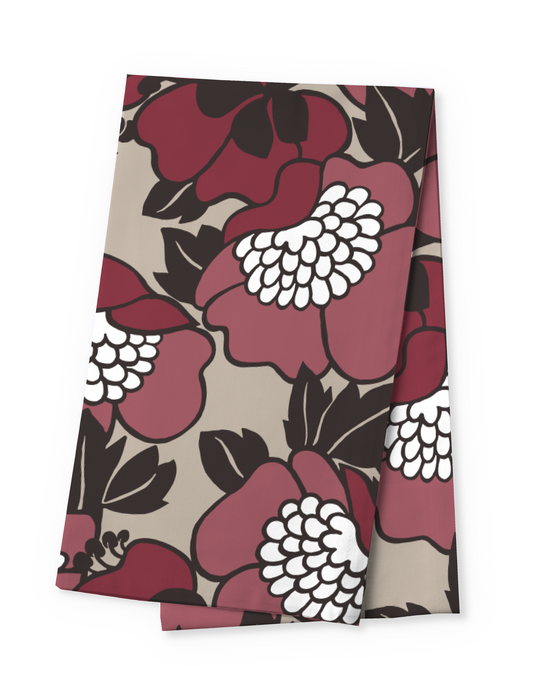 88428-5162-04-10; Finlayson Annukka Kaitaliina Beige / Terra / 40x140 cm 