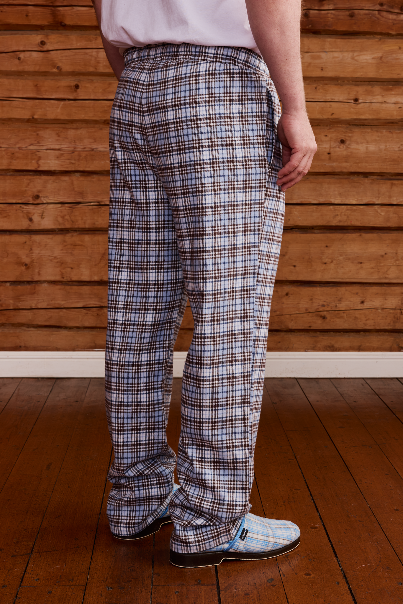 22751429005_3; Finlayson Reino Pyjamahousut Vaaleansininen / XXL 
