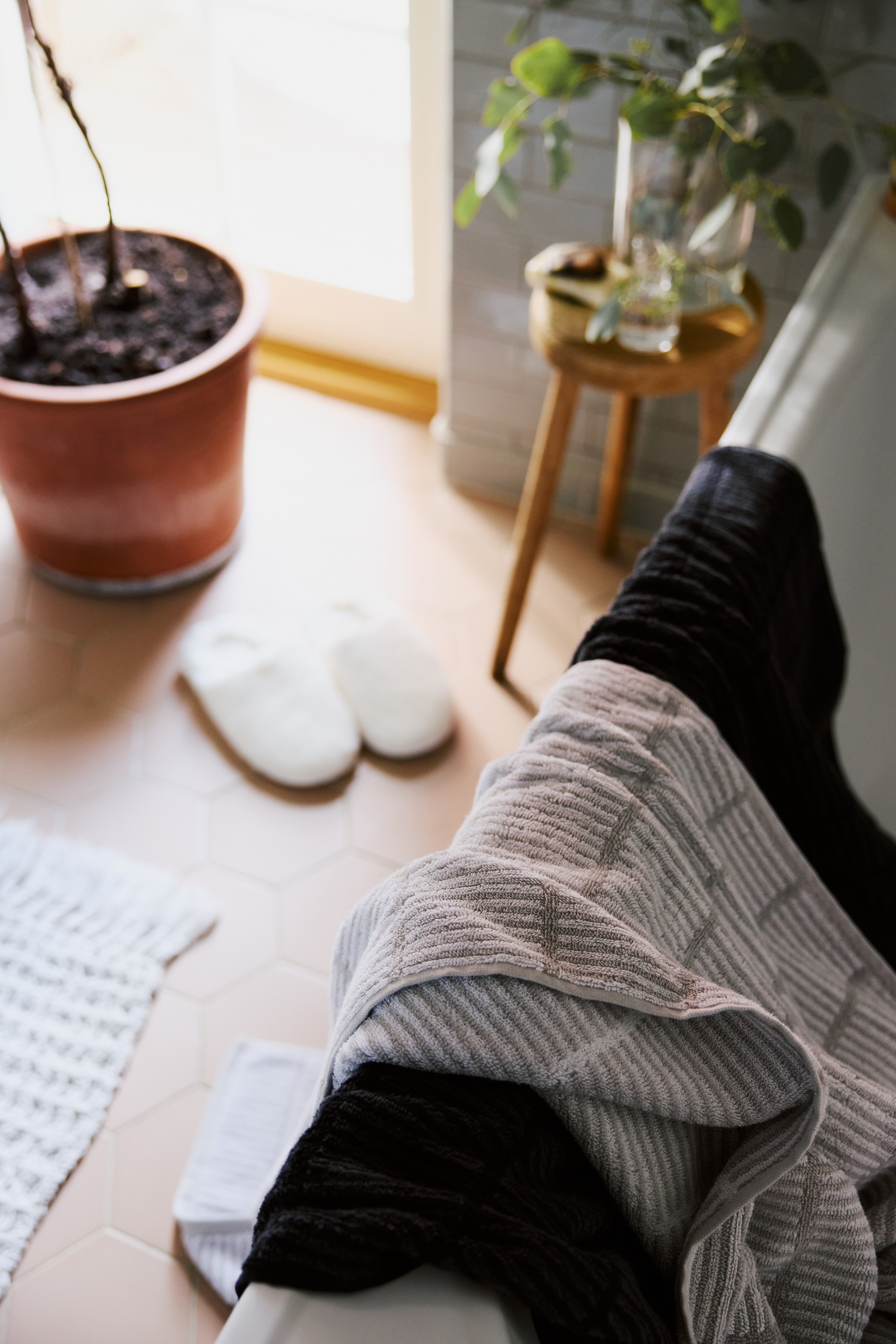 70578-4292-13-06_2; 70577-4292-13-12_2; Finlayson Ruoko Käsipyyhe Harmaa / 50x70 cm 