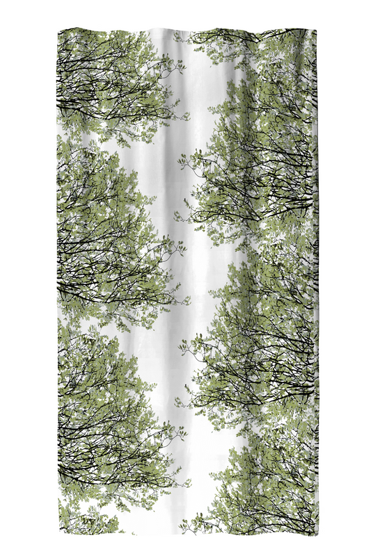 108106-7300; Finlayson Vallila Havina Verho Salvianvihreä / 140x250 cm 