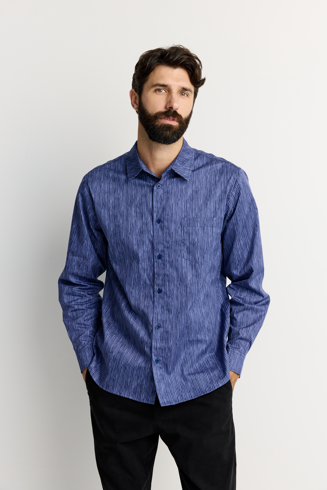 22784491001; 22784491002; 22784491003; 22784491004; Finlayson TIUHTA Kauluspaita Sininen / XXL 