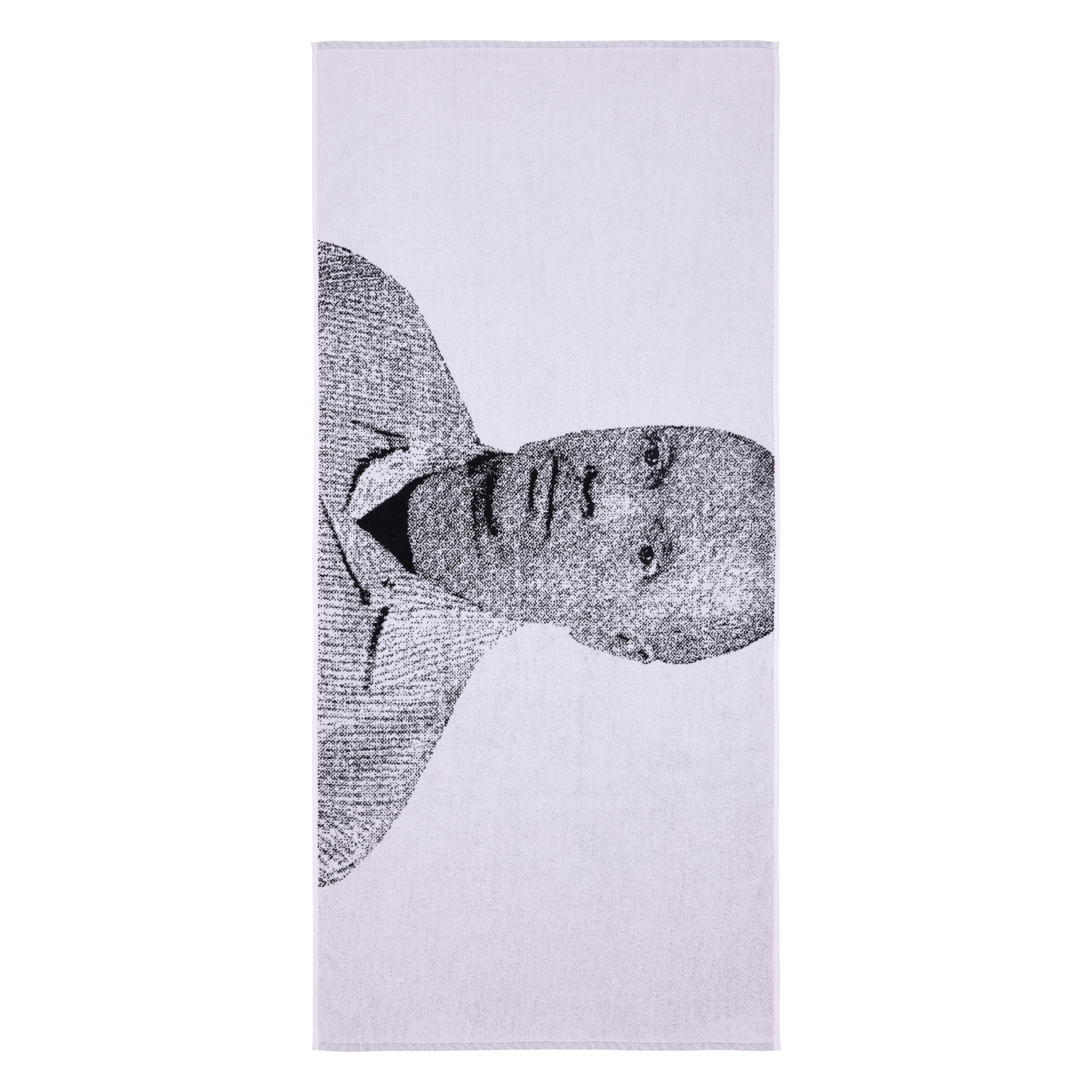 CKU_H30001_910; Finlayson Makia x Kummeli Tonni Kylpypyyhe Vaaleanharmaa / 70x150 cm 