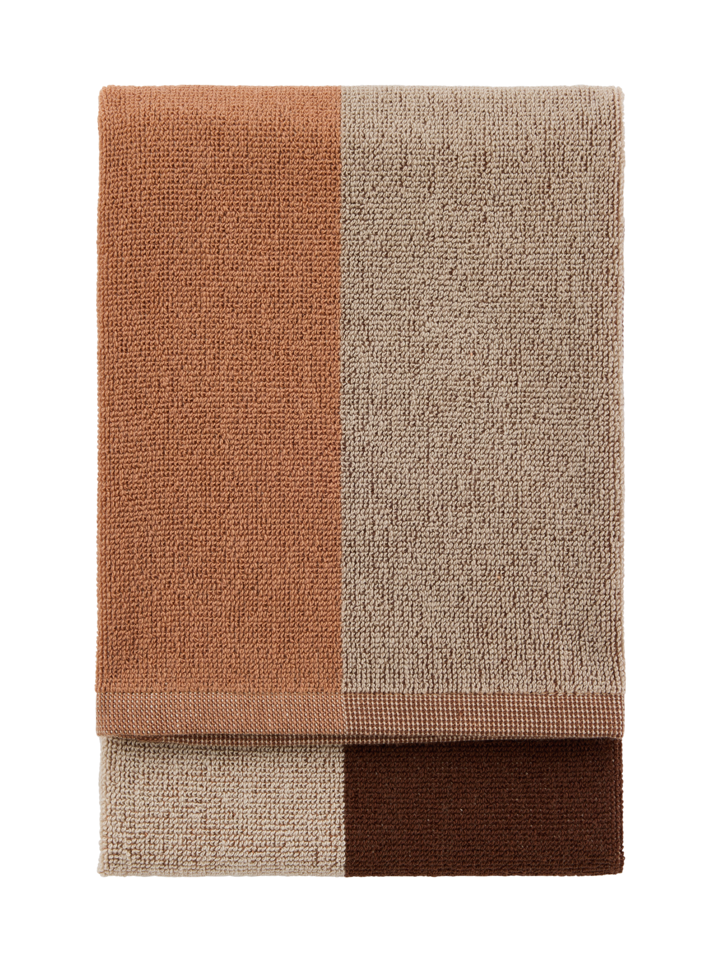 70553-1404-08-12; Finlayson Kiia Käsipyyhe Ruskea / 50x70 cm 