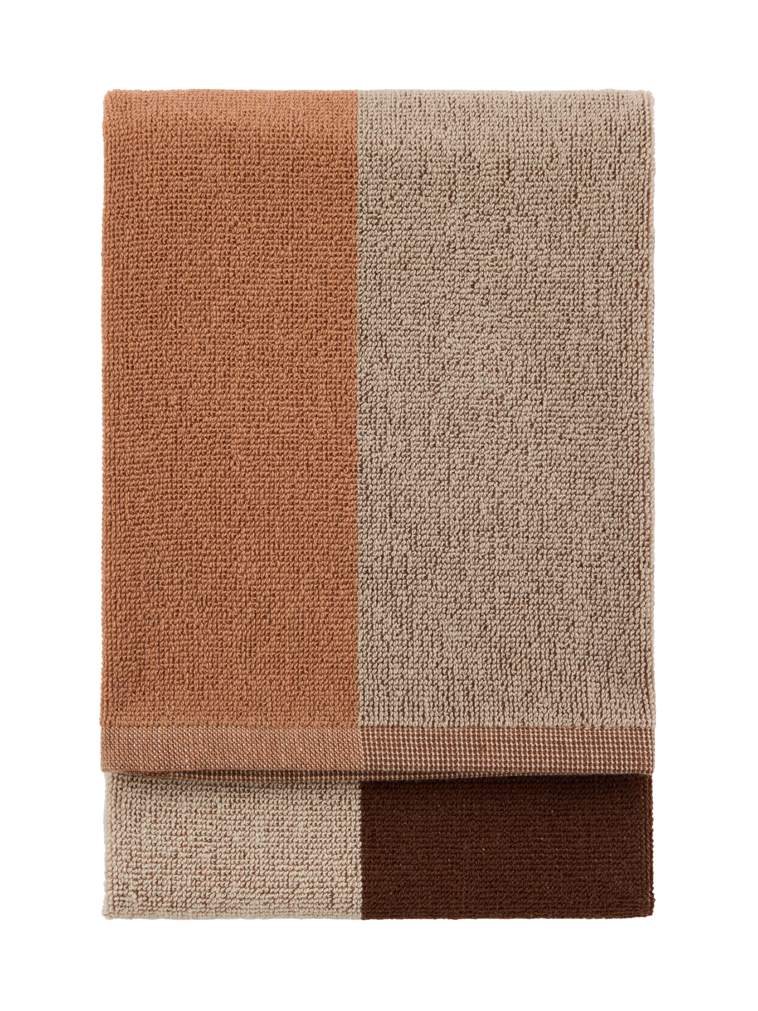 70553-1404-08-12; Finlayson Kiia Käsipyyhe Ruskea / 50x70 cm 