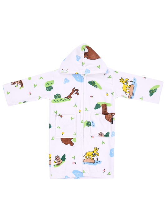 70233-5510-01-03; 70234-5510-01-03; Finlayson Retkellä Lasten kylpytakki Monivärinen / 110-122 cm 