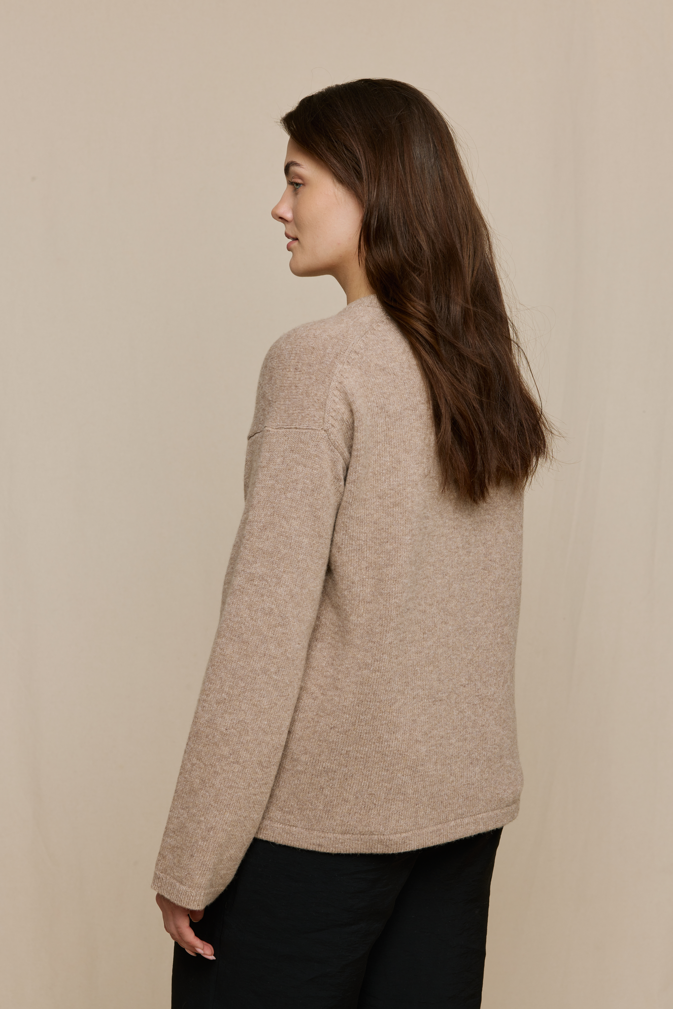FW51007-126-S_4; Finlayson Osmi Neule Beige / S 