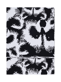 20675-4682-03-04; Finlayson Pesue Torkkupeitto Mustavalkoinen / 125x150 cm 