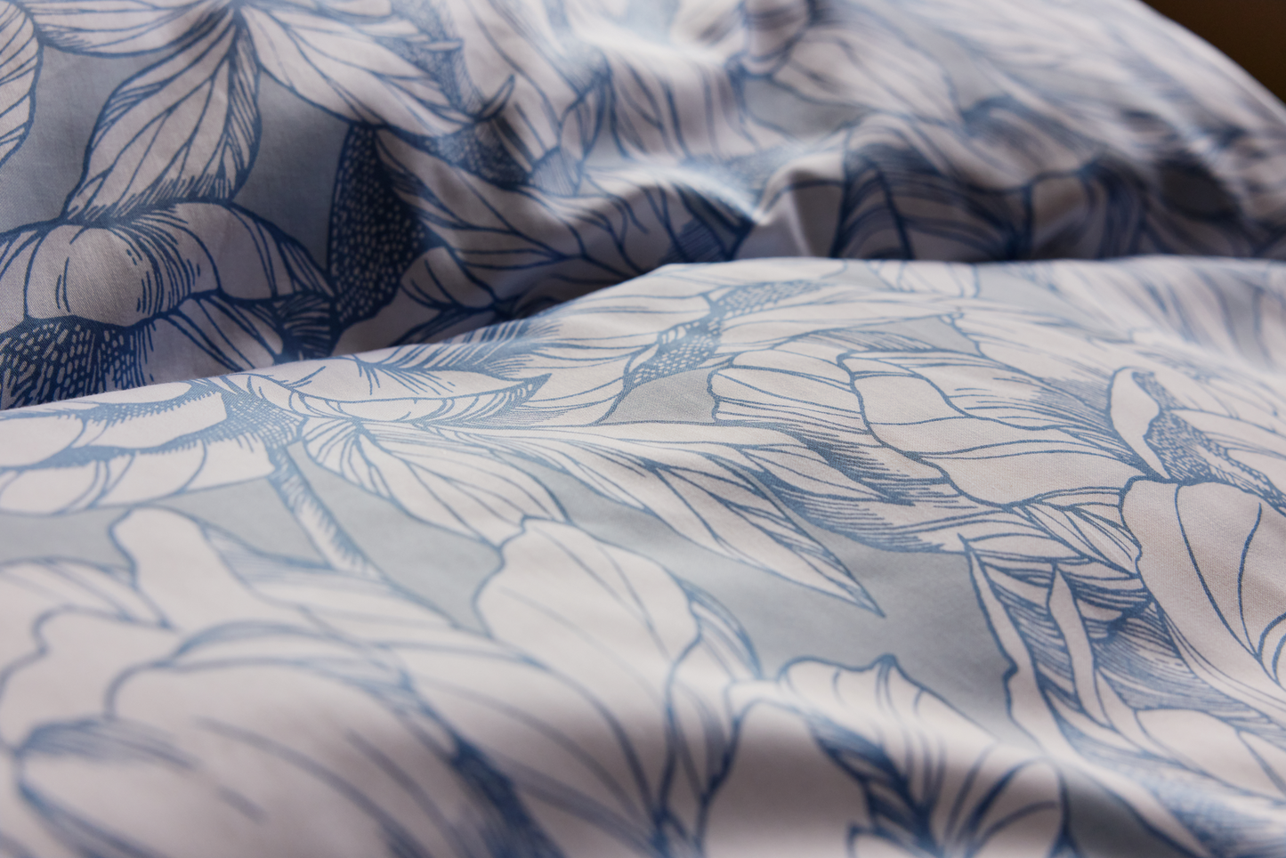 60714-5501-02-06_5; Finlayson Pioni Tencel-puuvillapussilakanasetti Sininen / 150x210 + 50x60 cm 