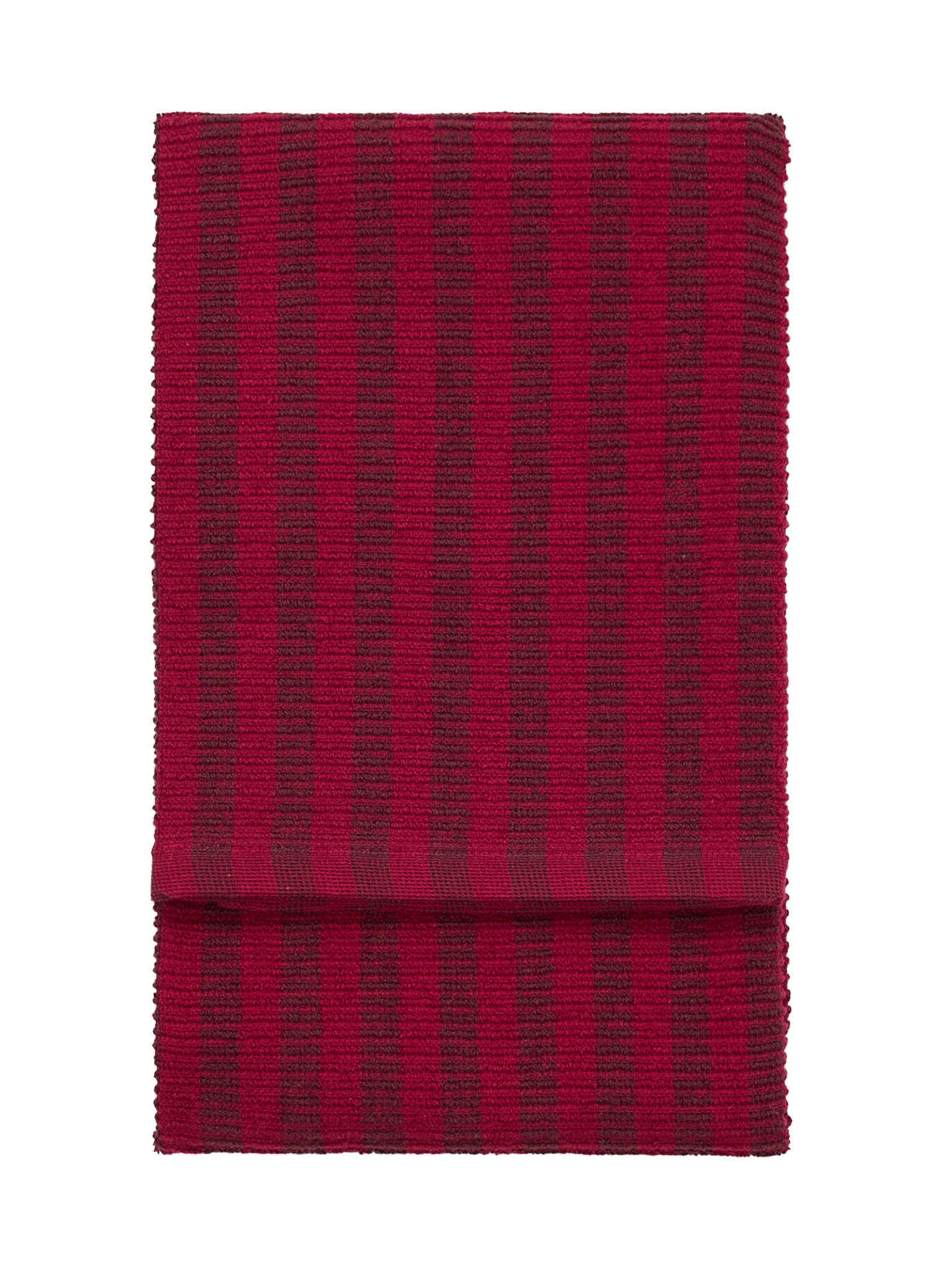71172-1488-04-12; Finlayson Raita Käsipyyhe Viininpunainen / 50x70 cm 