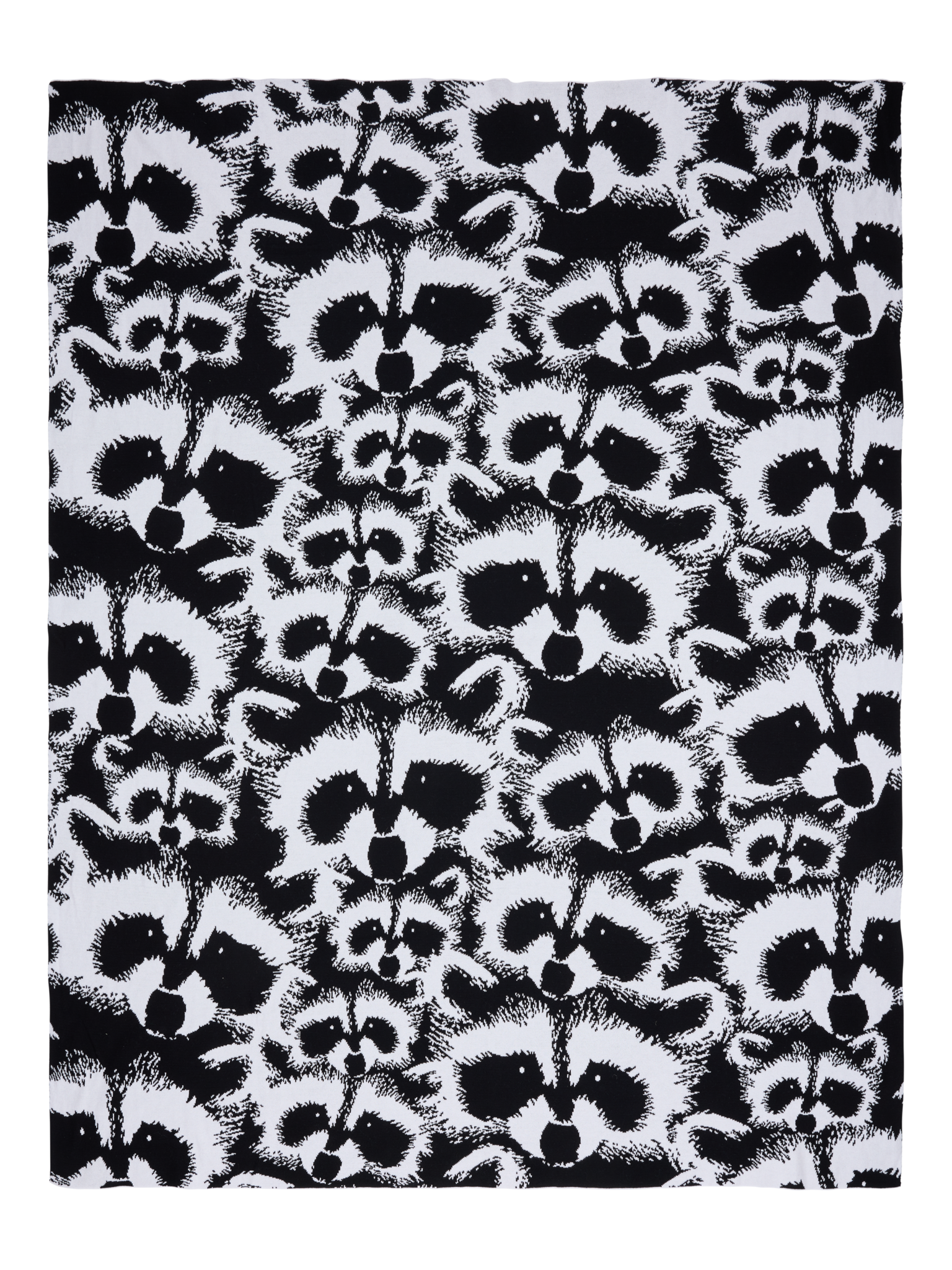 20675-4682-03-04_4; Finlayson Pesue Torkkupeitto Mustavalkoinen / 125x150 cm 