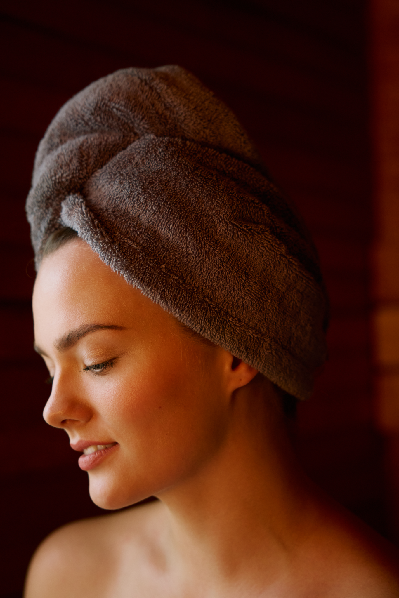 70281-0001-03-12_1; Finlayson Hali turbaani Turbaani Harmaa / Yksi koko 