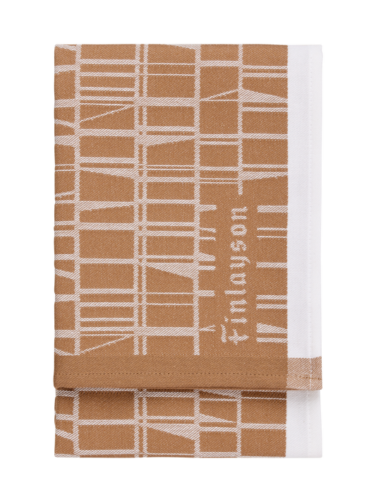 70940-3435-18-10; Finlayson Coronna Keittiöpyyhe Kinuski / 50x70 cm 