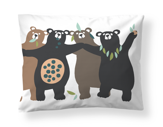 60136-5166-05-10; Finlayson Kopla Tyynyliina Ruskea / Persikka / 50x60 cm 