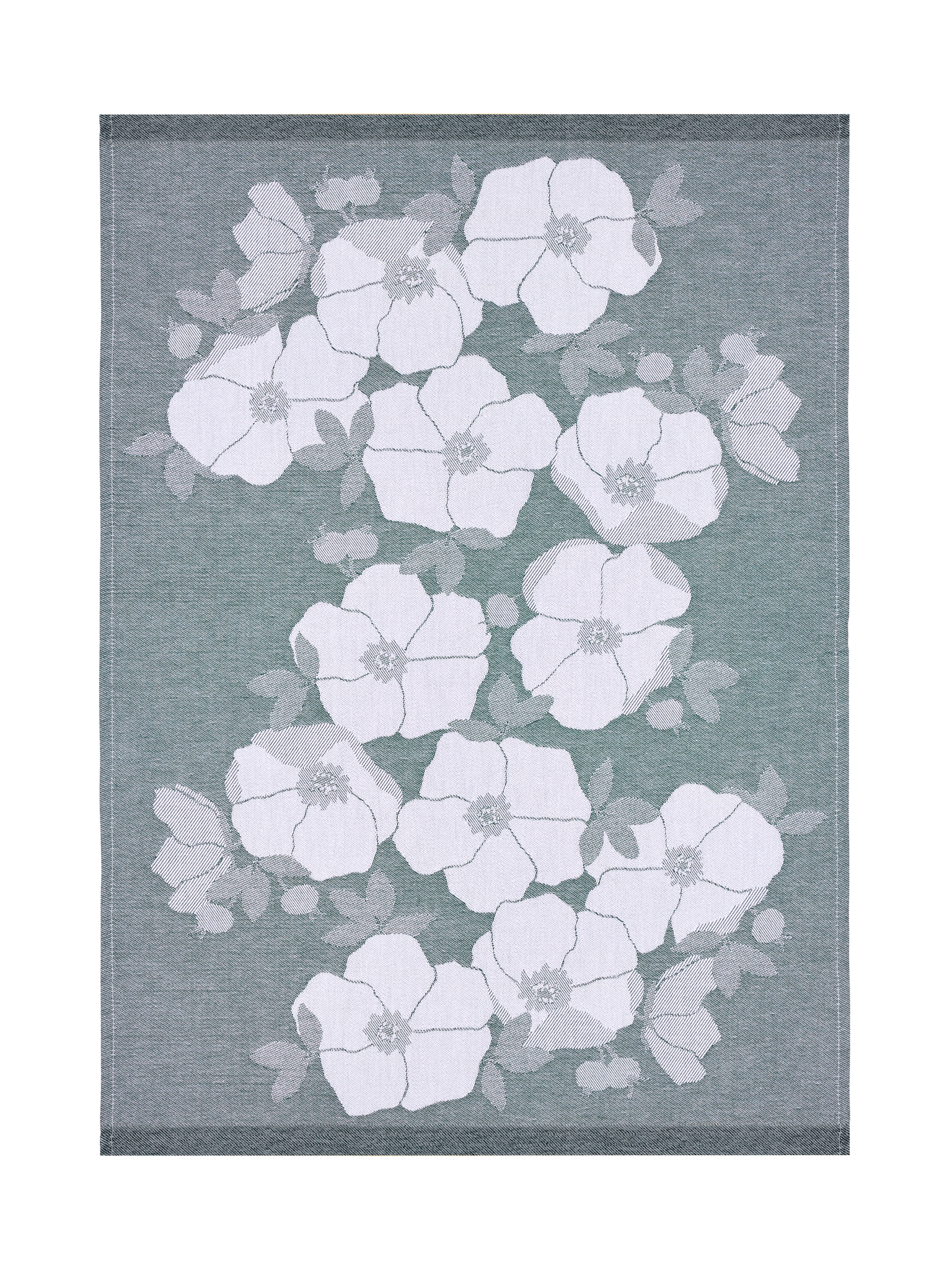 70940-5489-02-10; Finlayson Rosa Keittiöpyyhe 2 kpl Tummanvihreä / 50x70 cm 
