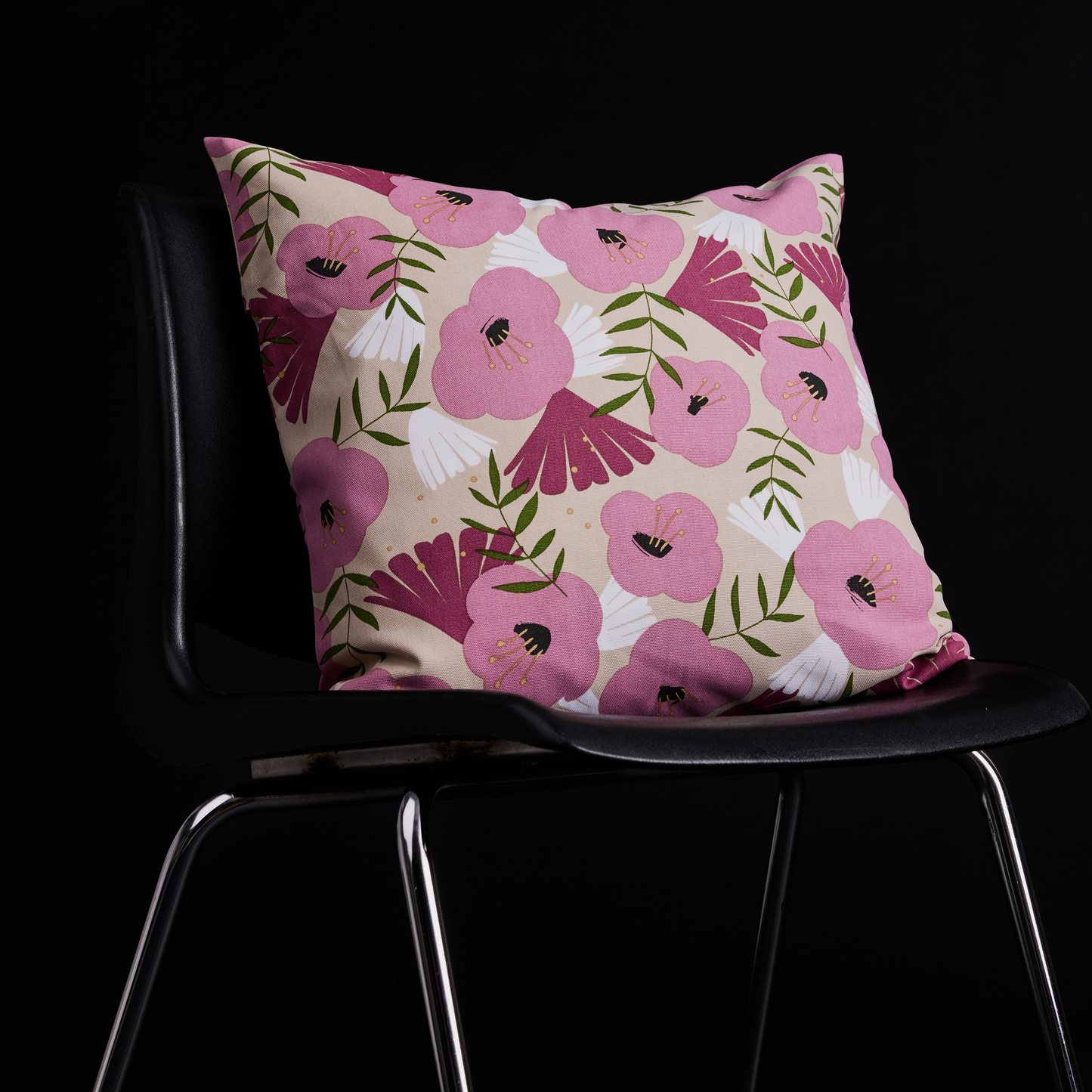 80813-5138-03-04; Finlayson Anni Koristetyynynpäällinen Malva / Beige / 48x48 cm 