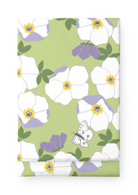 80419-5512-01-06; Finlayson Ruusa Pöytäliina Vaaleanvihreä / Vaaleanlila / 145x250 cm 