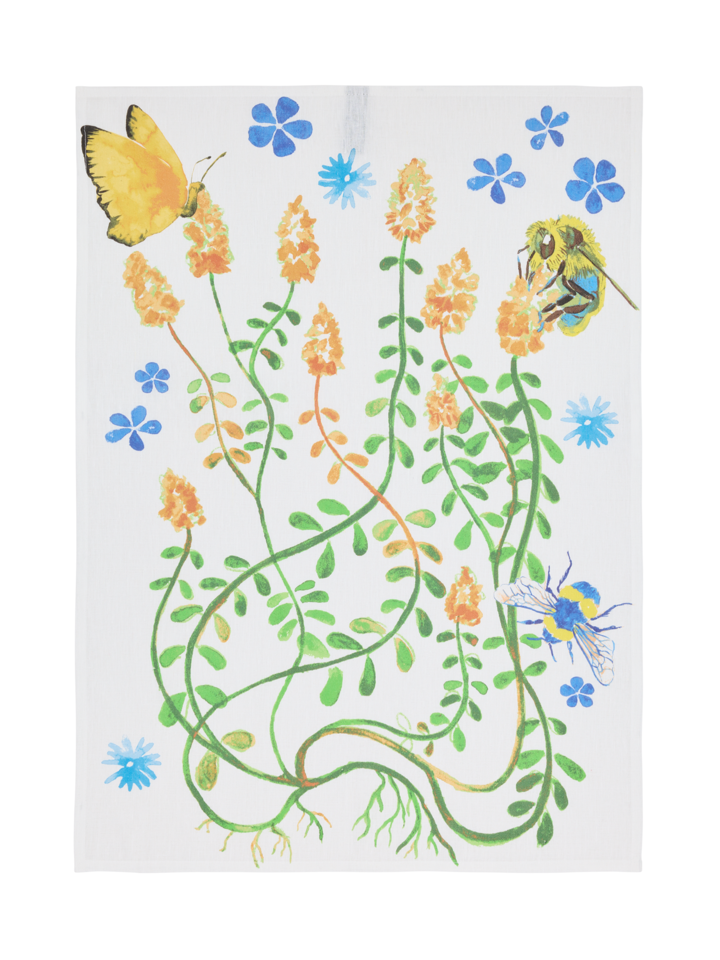 80072-5504-01-10; Finlayson Puutarhajuhla Keittiöpyyhe Monivärinen / 50x70 cm 