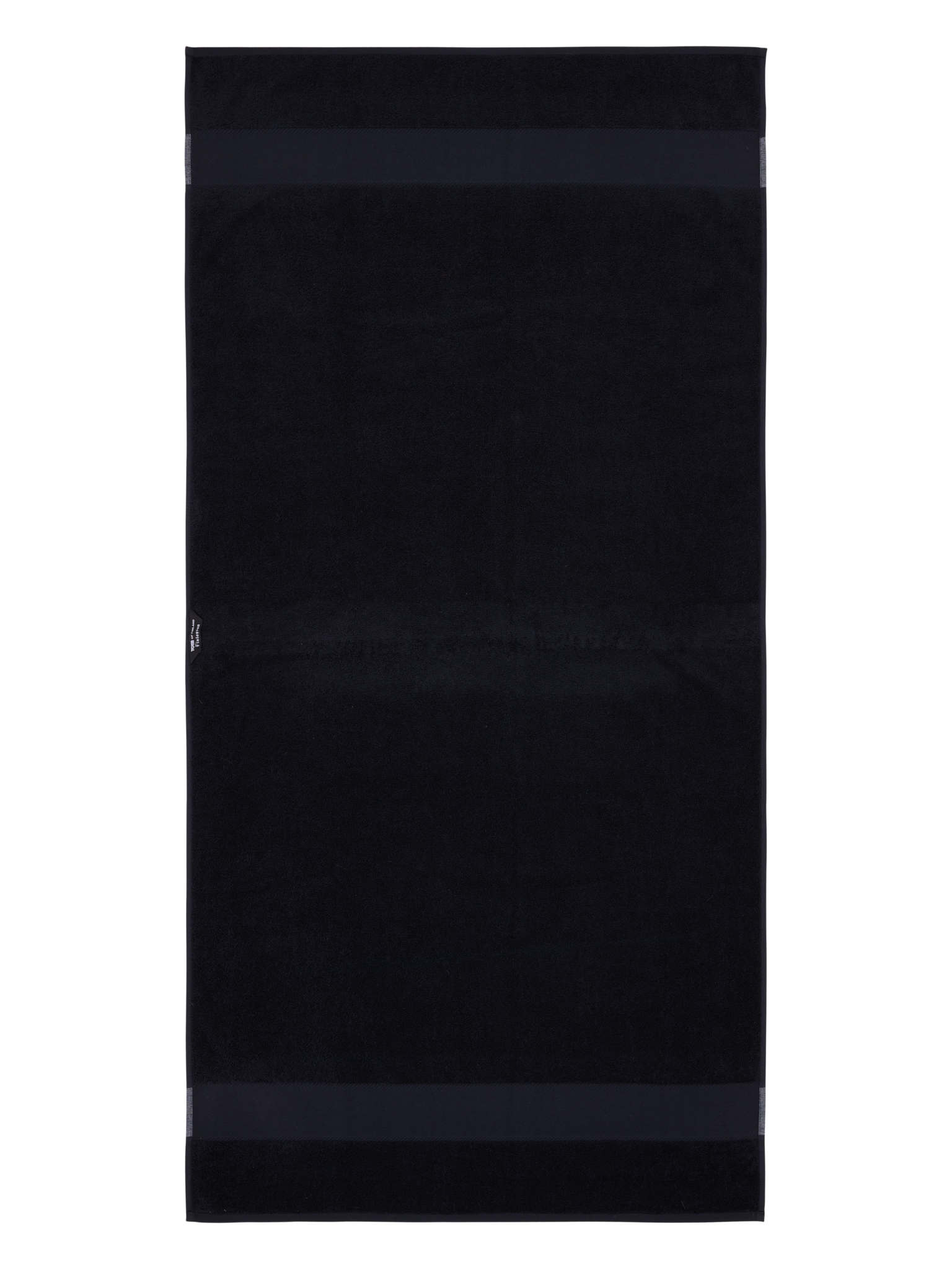 70156-4864-01-06_2; Finlayson Tom of Finland Blue Squad Kylpypyyhe Musta / 90x180 cm 