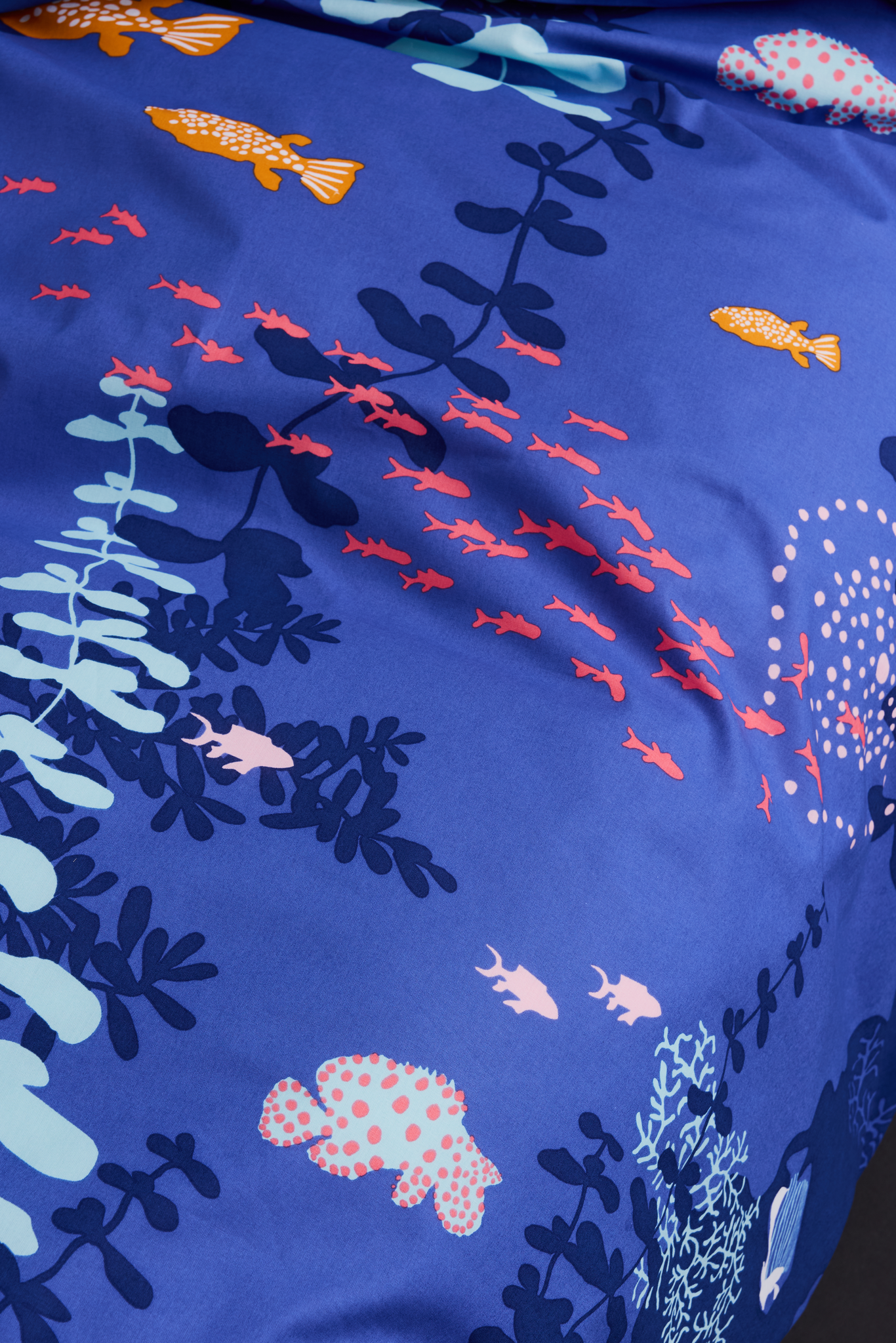 60652-4475-03-06_2; 60662-4475-03-06_2; Finlayson Sukellus Pussilakanasetti Sininen / Oranssi / 120x160 + 40x60 cm 