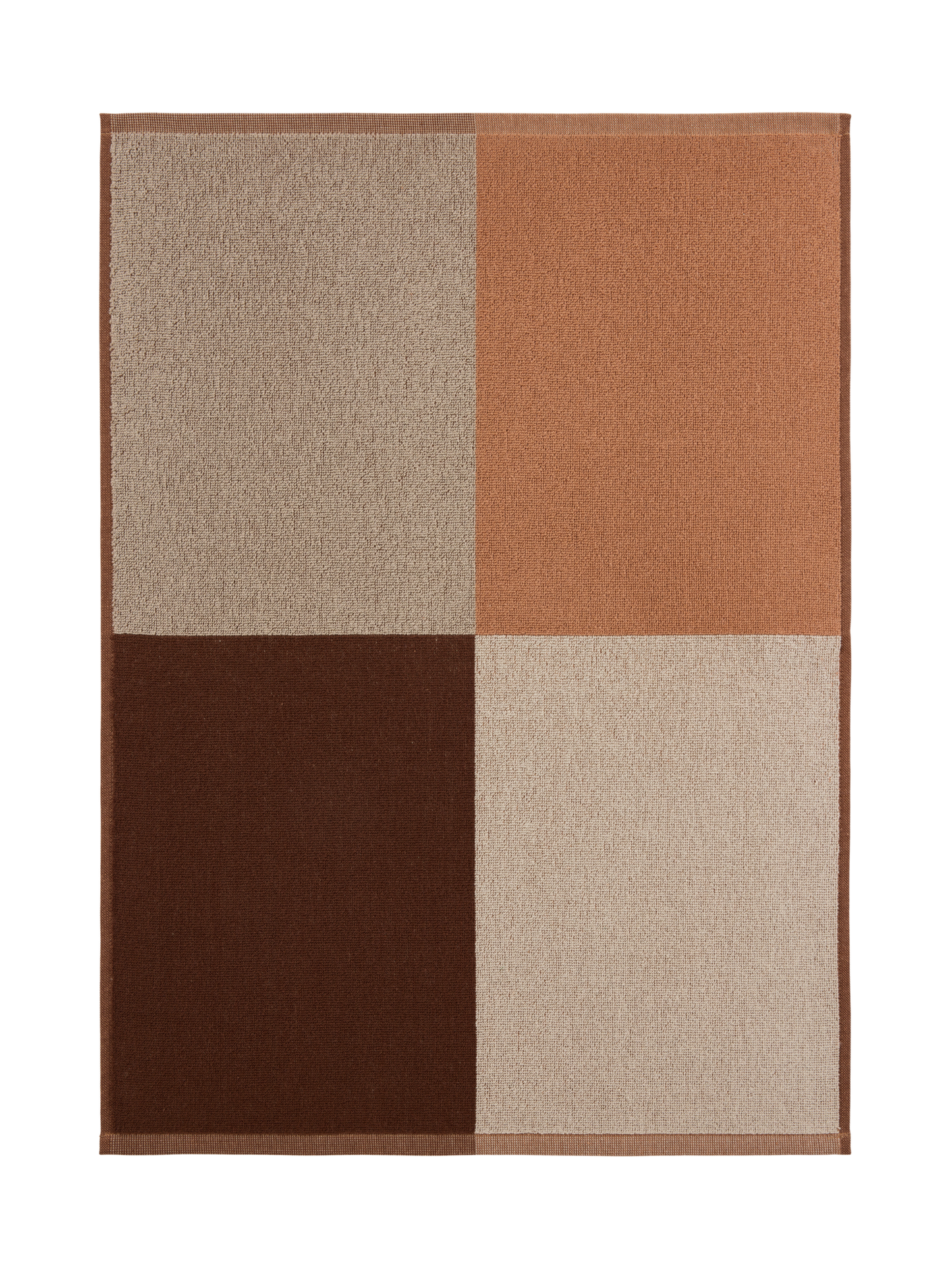 70553-1404-08-12_2; Finlayson Kiia Käsipyyhe Ruskea / 50x70 cm 