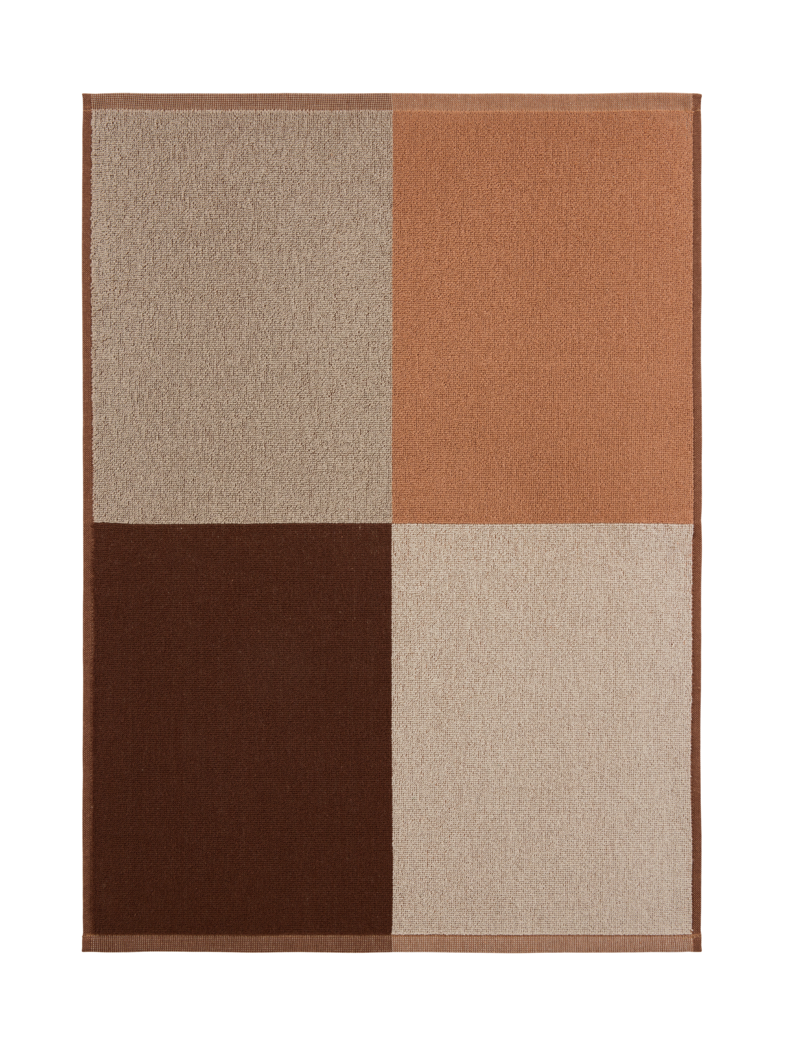 70553-1404-08-12_2; Finlayson Kiia Käsipyyhe Ruskea / 50x70 cm 