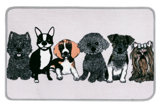 108453-0310; Finlayson Doggies  Beige / 50x80 cm 