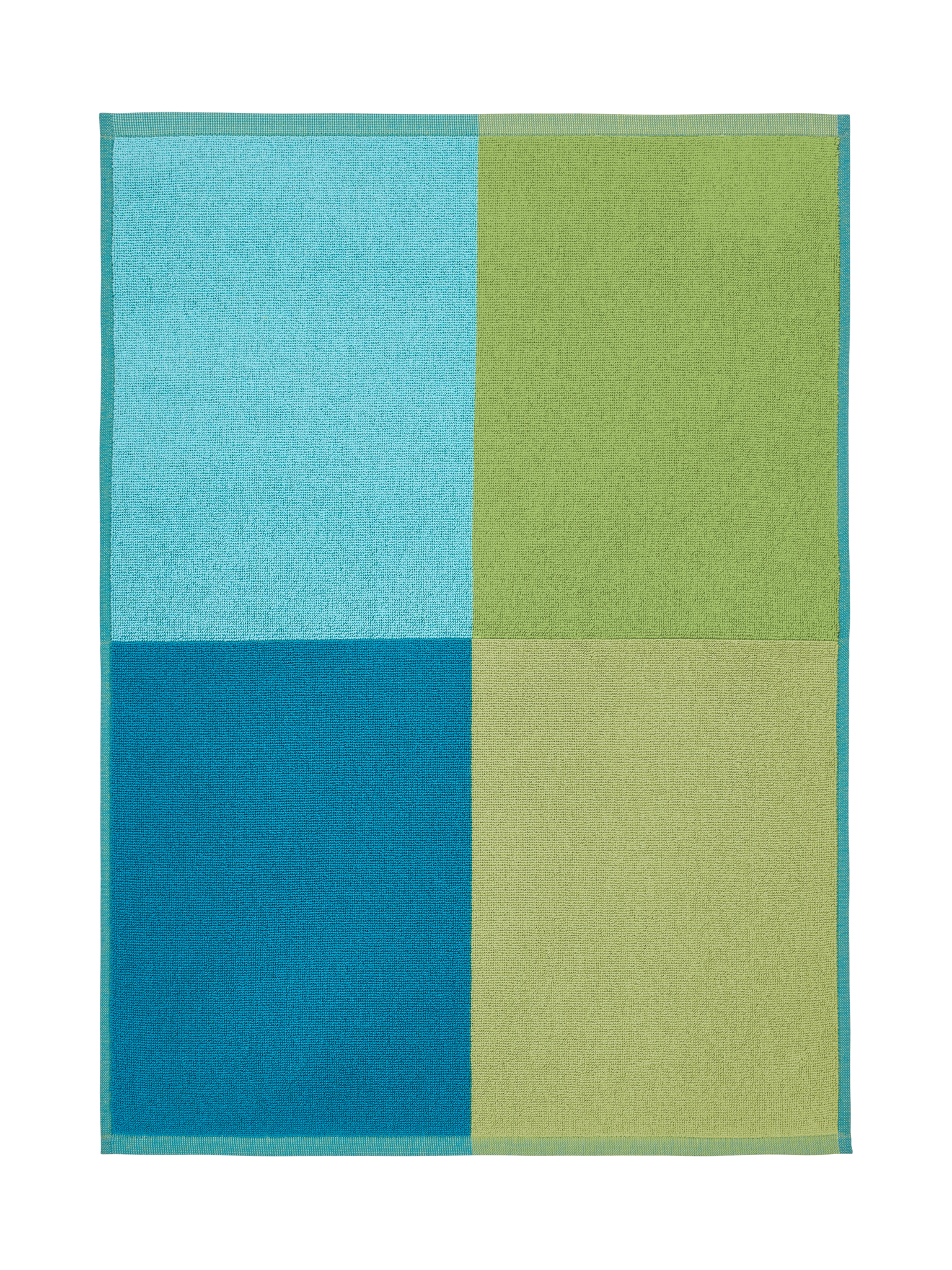 70553-1404-06-12_1; Finlayson Kiia Käsipyyhe Vihreä / Aqua / 50x70 cm 