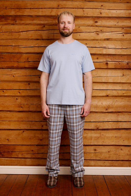 23074366005; 23074366004; 23074366003; 23074366002; 23074366001; Finlayson REINO Pyjama Vaaleansininen / S 