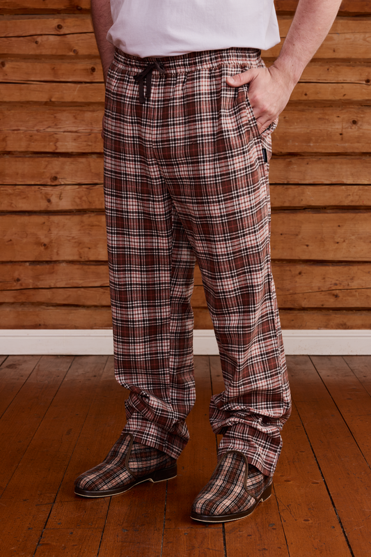 Reino flanellipyjamahousut kylpytakit-ja-pyjamat