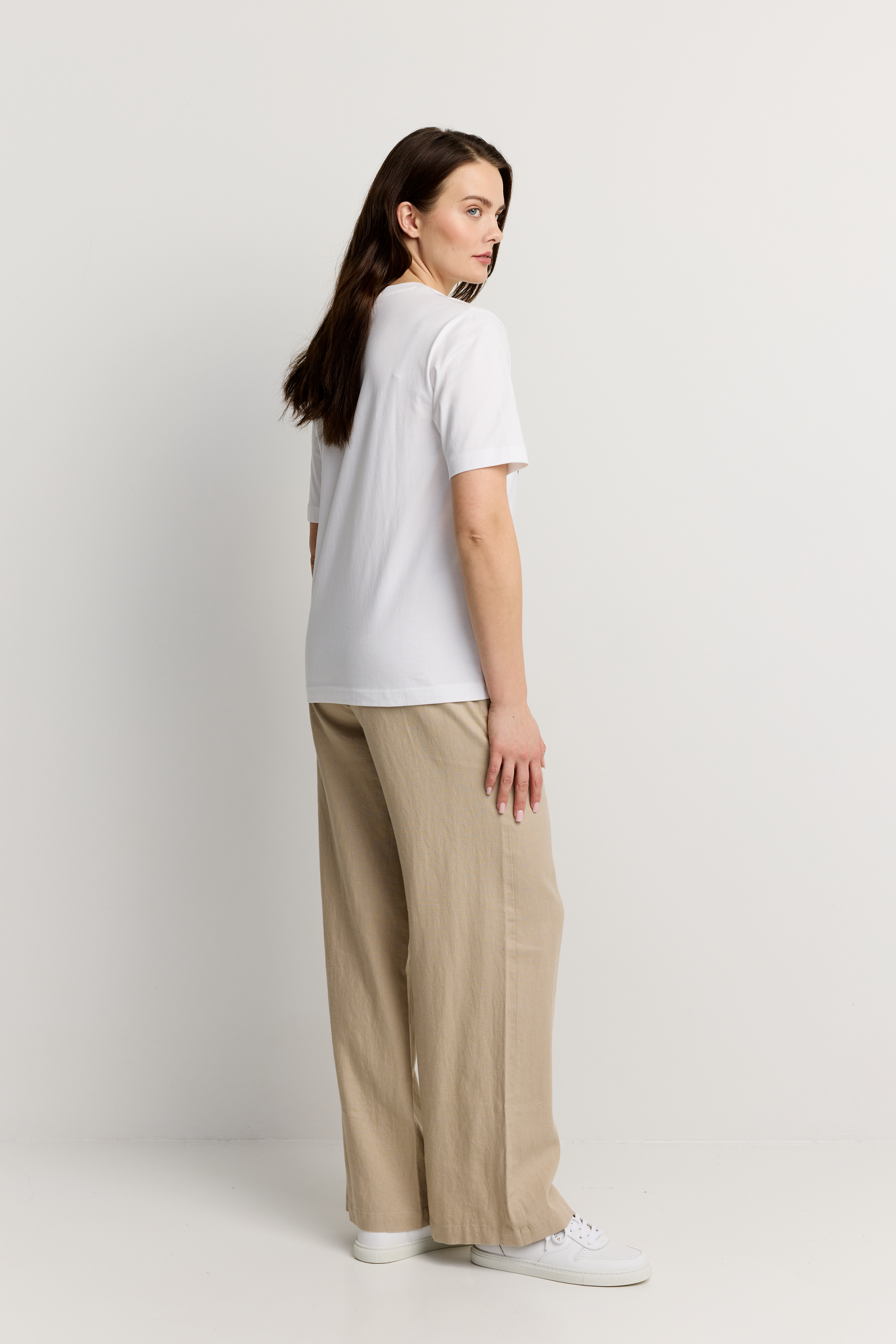 22784440005_4; Finlayson IHANA T-Paita Valkoinen / XXL 