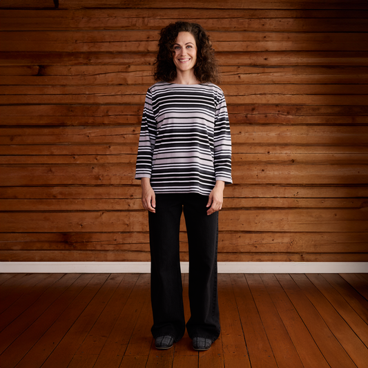 22702353001; Finlayson Aino Raitatrikoo Harmaa / S 