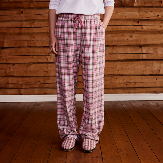 22719160002; Finlayson Aino Pyjamahousut Vaaleanpunainen / M 