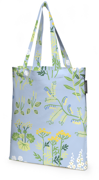 80221-5502-01-10; Finlayson Joutomaa Kangaskassi Vaaleansininen / Vihreä / 36x42 cm 