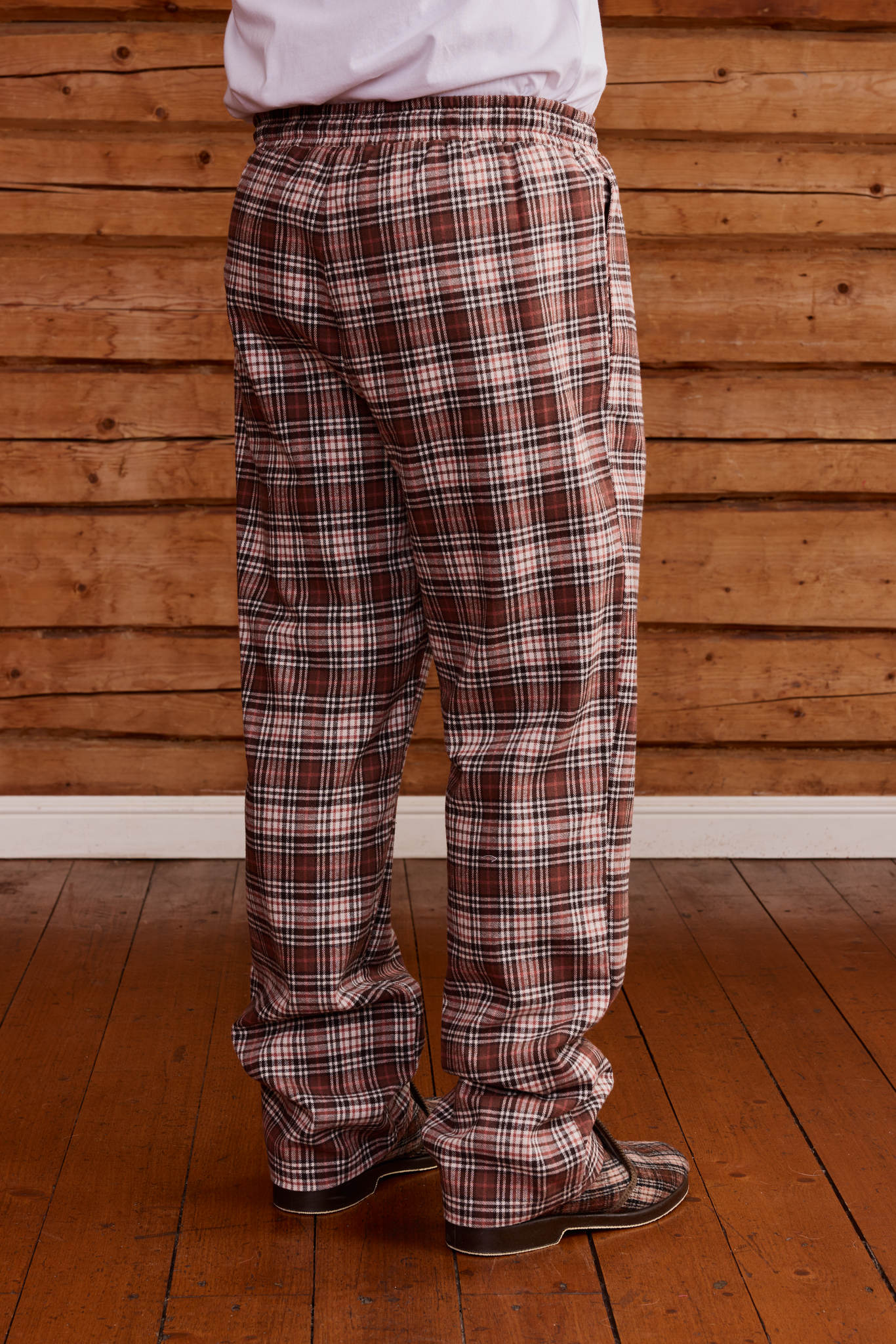 22751433002_3; Finlayson Reino Pyjamahousut Ruskea / M 