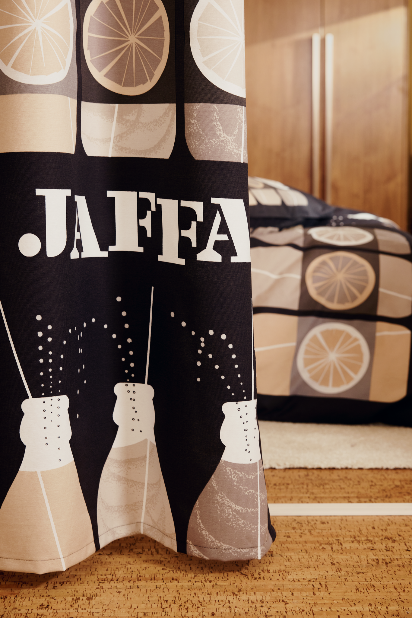 106794-9803_1; Finlayson Jaffa  Harmaa-beige / 140x250 cm 