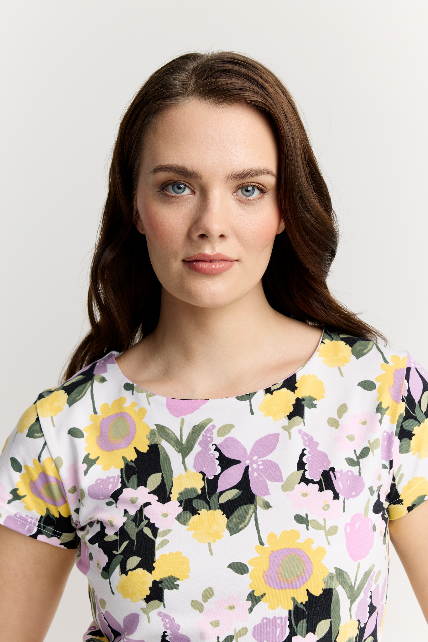 22784444002_4; Finlayson IHANA Trikoomekko Malva / Keltainen / S 