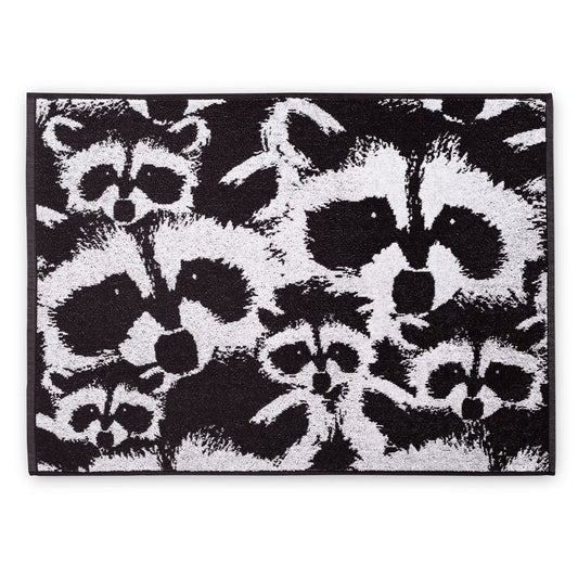 Finlayson Pesue pyyhe Musta / Valkoinen / 50x70 cm