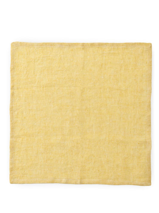Finlayson FI Lino chambray pellavalautasliina Keltainen